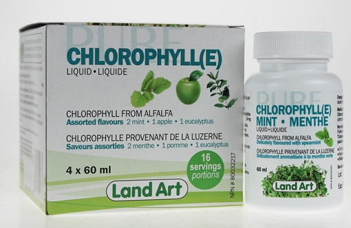Picture of Land Art Land Art Chlorophyll(e) Liquid, Assorted Flavours 60mL