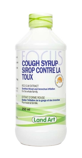 Picture of Land Art Land Art Red Elm Cough Syrup, 250mL