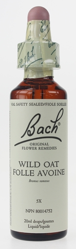 Picture of Bach Bach Wild Oat Flower Remedy, 20ml