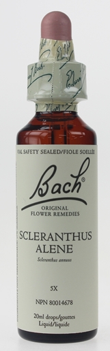 Picture of Bach Bach Scleranthus Flower Remedy, 20ml