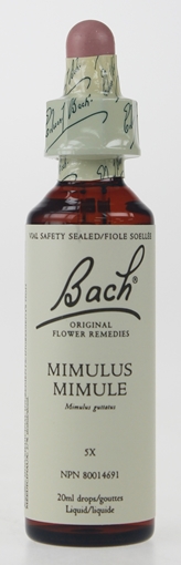 Picture of Bach Bach Mimulus Flower Remedy, 20ml