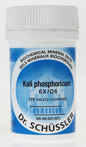 Picture of Homeocan Homeocan Kalium Phosphoricum 6X, 125 Tablets