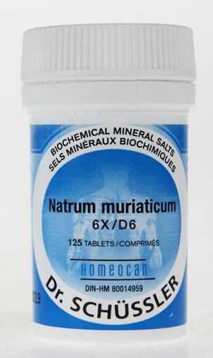 Picture of Homeocan Homeocan Natrum Muriaticum 6X, 125 Tablets