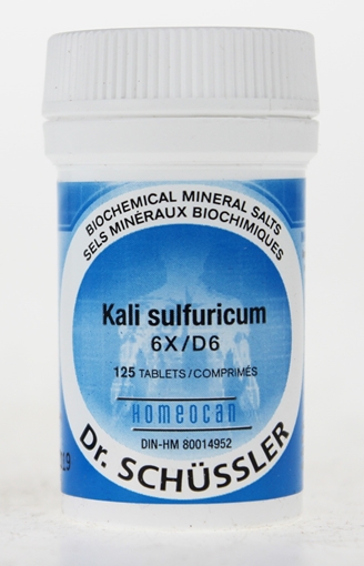 Picture of Homeocan Homeocan N.7 Kalium Sulfuricum 6X, 125 Tablets