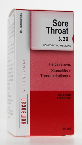 Picture of Homeocan Homeocan H39 Sore Throat Drops, 30ml