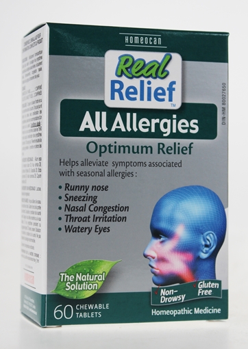 Picture of Homeocan Homeocan Real Relief All Allergies, 60 Tablets