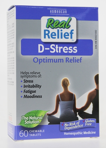 Picture of Homeocan Homeocan Real Relief D-Stress, 60 Tablets