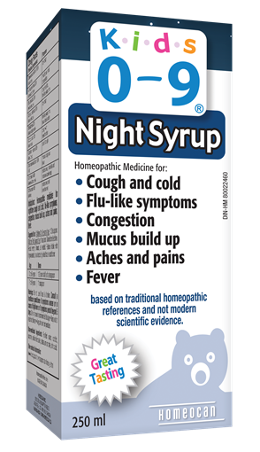 Picture of Homeocan Homeocan Kids 0-9 Night Syrup, 250ml
