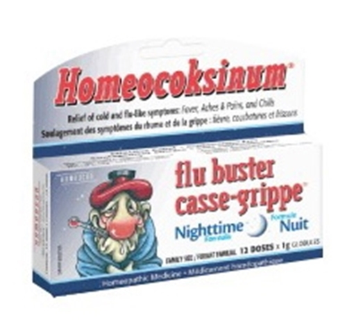 Picture of Homeocan Homeocan Homeocoksinum Flu Buster Nighttime Formula, 12 Doses