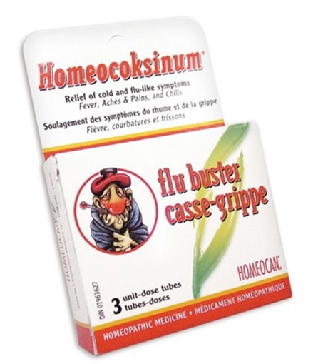 Picture of Homeocan Homeocan Homeocoksinum Flu Buster Daytime Formula, 3 Doses