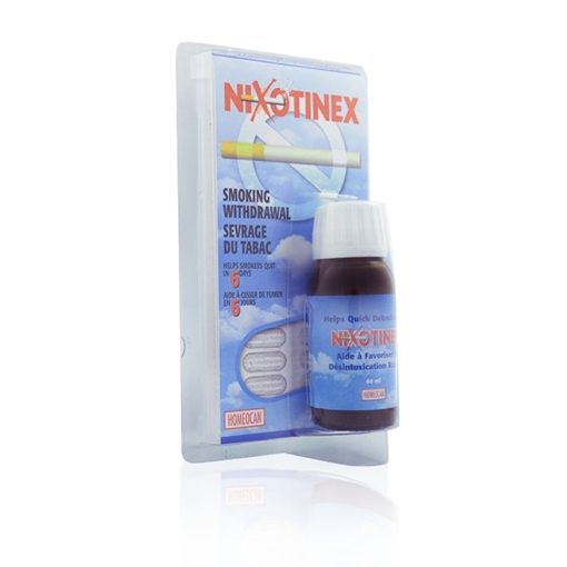 Picture of Homeocan Homeocan Nixotinex Smoking Withdrawal Kit, 30x60ml