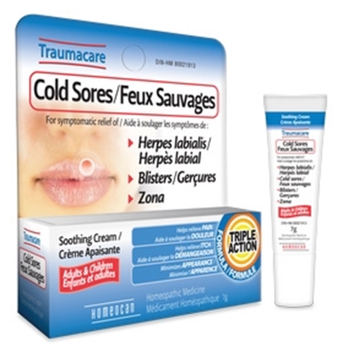 Picture of Homeocan Homeocan Traumacare Cold Sores Balm, 7g