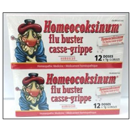 Picture of Homeocan Homeocan Homeocoksinum Flu Buster Combo Pack, 24 Doses