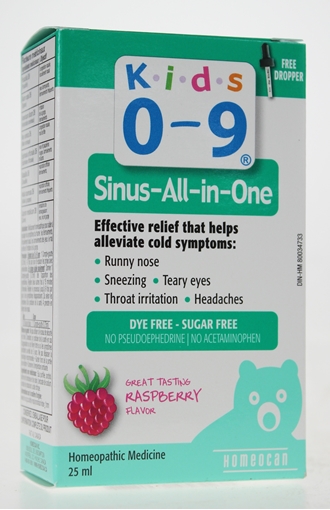 Picture of Homeocan Homeocan Kids 0-9 Sinus Oral Solution, 25ml