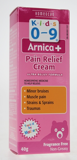 Picture of Homeocan Homeocan Kids 0-9 Arnica + Pain Relief Cream, 40g