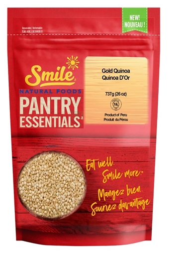 Picture of Smile Natural Foods™ Smile Natural Foods Gold Quinoa, 737g