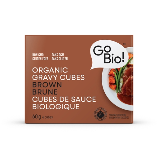 Picture of GoBIO! Organics GoBIO! Organic Gravy Cubes, Brown 60g