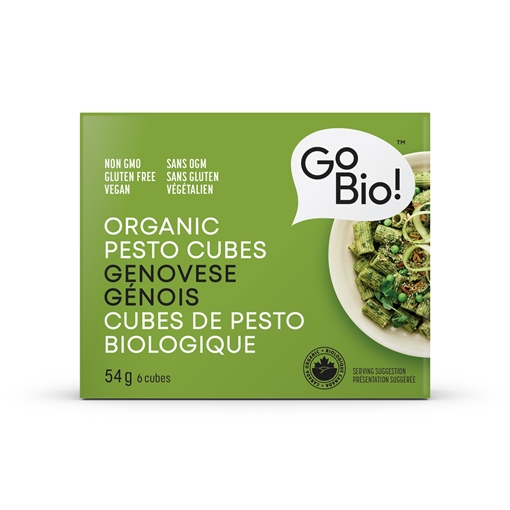 Picture of GoBIO! Organics GoBIO! Organic Pesto Cubes, Genovese 54g