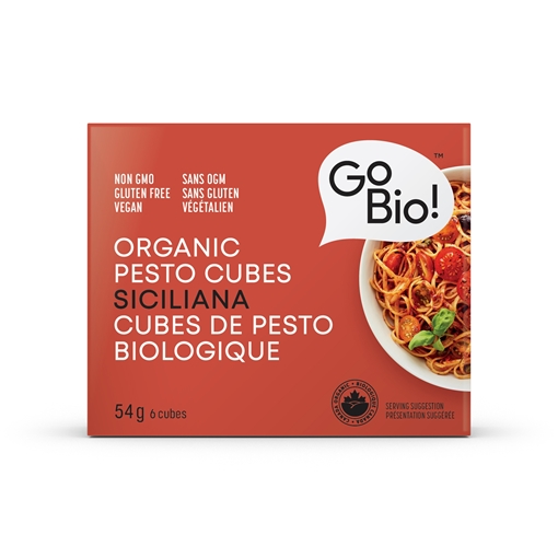 Picture of GoBIO! Organics GoBIO! Organic Pesto Cubes, Siciliana 54g