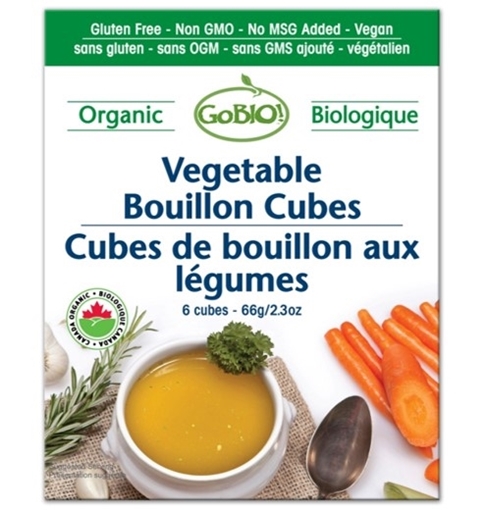 Picture of GoBIO! Organics GoBIO! Organic Bouillon Cubes, Vegetable 66g