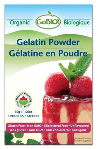 Picture of GoBIO! Organics GoBIO! Organic Gelatin Powder 30g