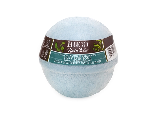 Picture of Hugo Naturals Hugo Naturals Bath Bomb, Guaiacwood & Bergamot 170g