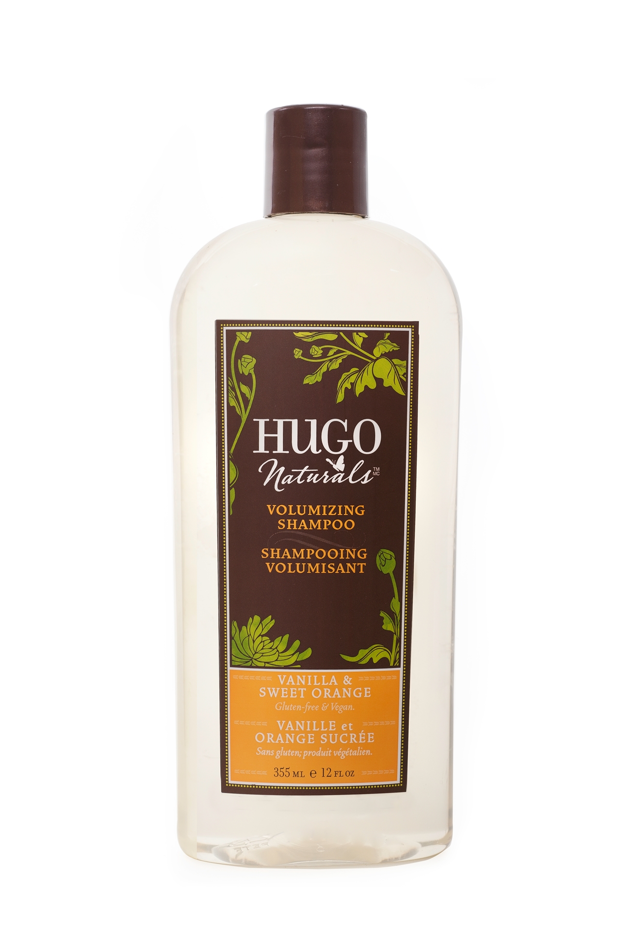 Hugo Naturals Volumizing Shampoo, Vanilla & Sweet Orange 355ml