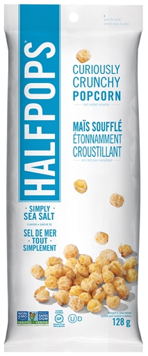 Picture of Halfpops Halfpops Simply Sea Salt, 128g