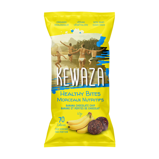 Picture of Kewaza Kewaza Healthy Bites, Banana Chocolate Chip 40g