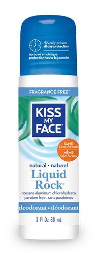 Picture of Kiss My Face Kiss My Face Liquid Rock Deodorant, Fragrance Free 90ml