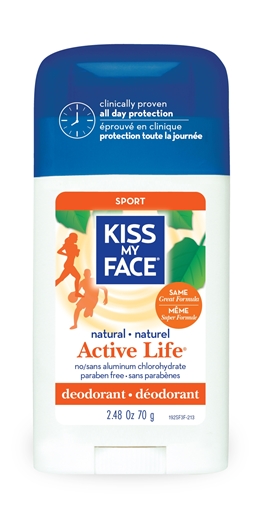 Picture of Kiss My Face Kiss My Face Active Life Stick Deodorant, Sport 70g