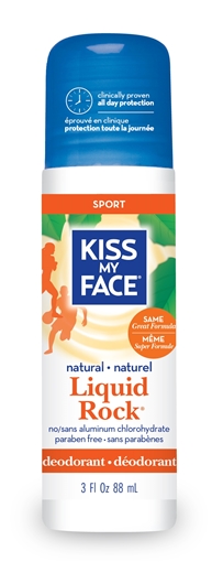 Picture of Kiss My Face Kiss My Face Liquid Rock Roll-On Deodorant, Sport 88ml