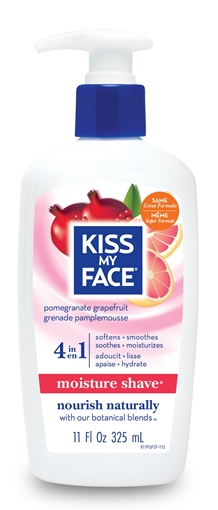 Picture of Kiss My Face Kiss My Face  Moisture Shave, Pomegranate Grapefruit 325ml