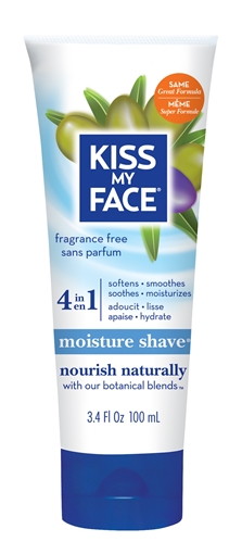 Picture of Kiss My Face Kiss My Face Moisture Shave, Fragrance Free, 100 ml