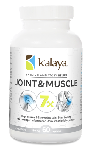 Picture of Kalaya Naturals Kalaya 7x Joint & Muscle Relief, 60 Capsules