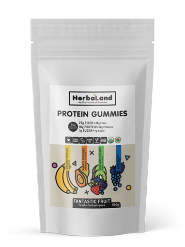 Picture of Herbaland Herbaland Protein Gummies, Fantastic Fruit 600g