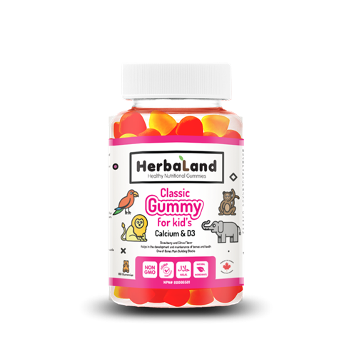 Picture of Herbaland Herbaland Classic Gummy for Kids, Calcium & Vitamin D 60ct