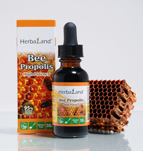 Picture of Herbaland Herbaland Classic Bee Propolis Drops, 30ml