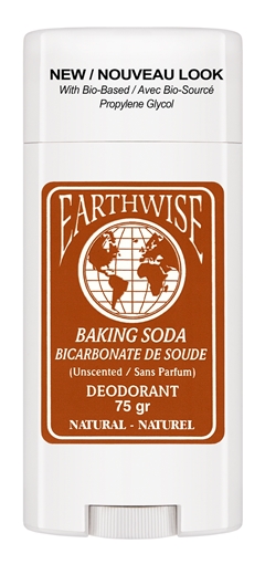 Picture of Earthwise/Eco-Wise Naturals Earthwise Baking Soda Plus Natural Deodorant Stick, Unscented 75g