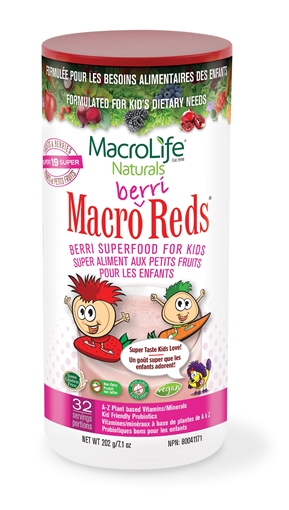Picture of MacroLife Naturals MacroLife Naturals Macro Berri Reds Superfood, 202g