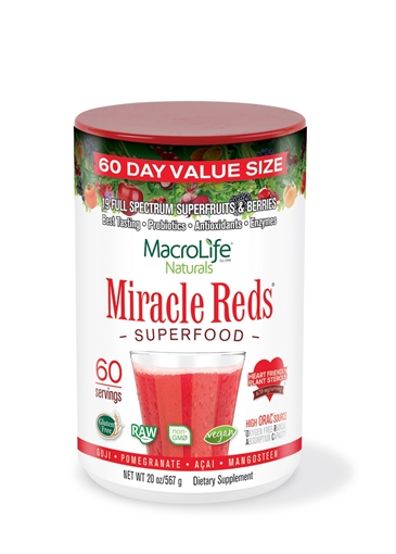 Picture of MacroLife Naturals MacroLife Naturals Miracle Reds Superfood, 567g