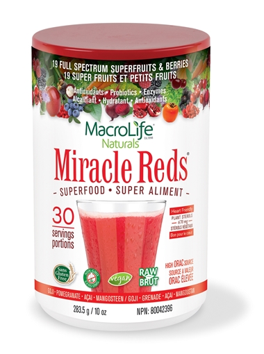 Picture of MacroLife Naturals MacroLife Naturals Miracle Reds Superfood, 283.5g