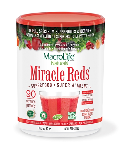 Picture of MacroLife Naturals MacroLife Naturals Miracle Reds Superfood, 850g