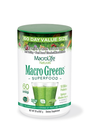 Picture of MacroLife Naturals MacroLife Naturals Macro Greens Superfood, 567g
