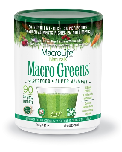 Picture of MacroLife Naturals MacroLife Naturals Macro Greens Superfood, 850g