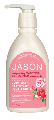 Picture of Jason Natural Products Jason Invigorating Body Wash, Rosewater 887ml