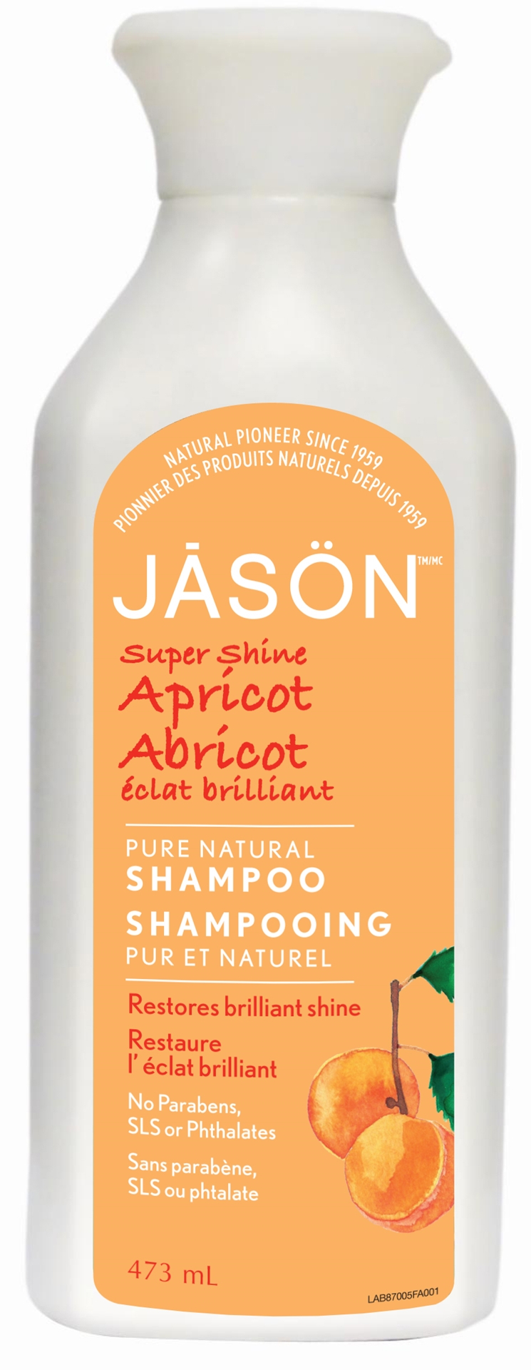 Jason Super Shine Shampoo, Apricot 473ml Canada's