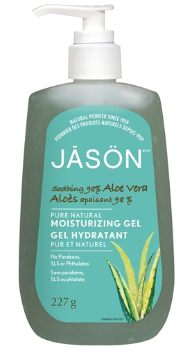 Picture of Jason Natural Products Jason Aloe Vera 98% Moisturizing Gel, 227g