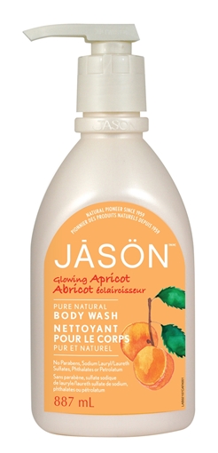 Picture of Jason Natural Products Jason Glowing Body Wash, Apricot 887ml