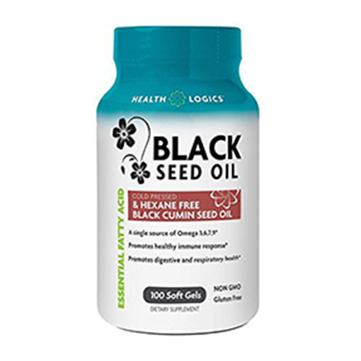 Picture of Health Logics Black Cumin Seed Oil, 100 Soft Gels